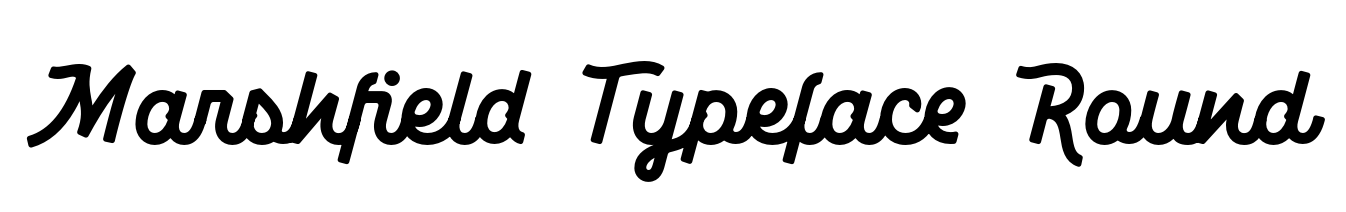 Marshfield Typeface Round